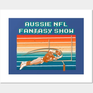 Aussie NFL Fantasy - 90s Video Game Posters and Art